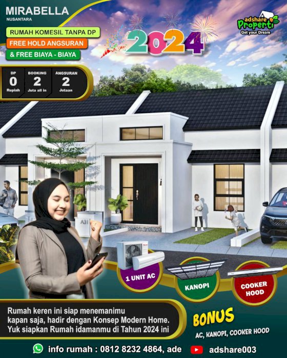 New Modern Home 2024 Mirabella Nusantara Babelan Bekasi
