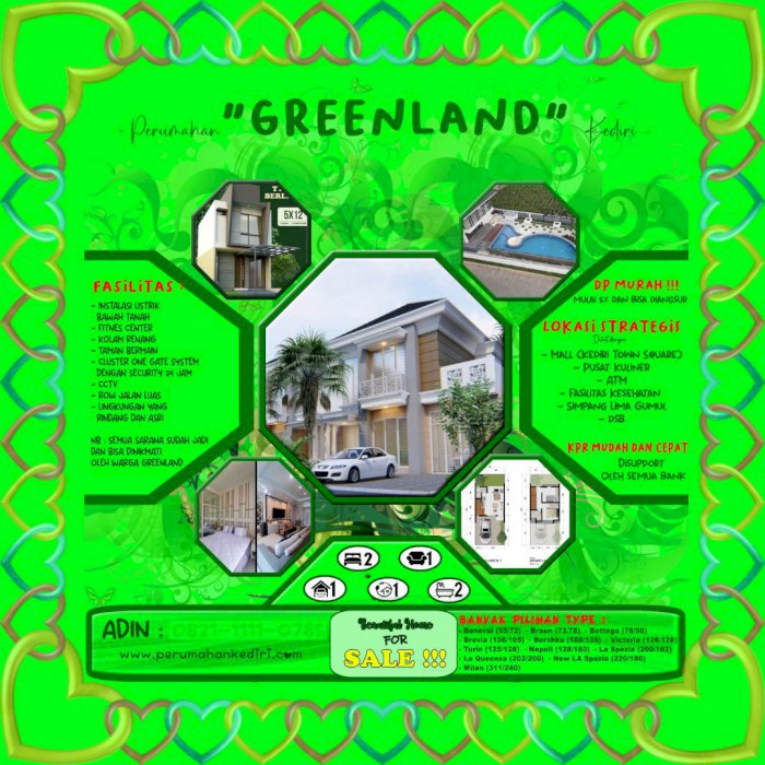 Perumahan Cluster di Kediri