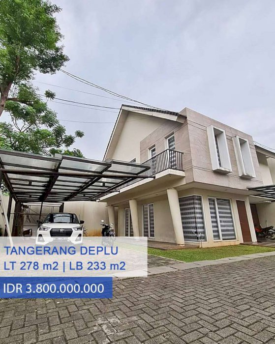 Rumah Baru Hook di Komplek Deplu, Tangerang Selatan