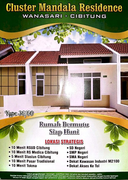 Mandala Residence Cibitung Allin 3jt