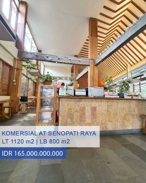 Rumah Tempat Usaha di Jl Senopati Raya Kebayoran Baru Jakarta Selatan