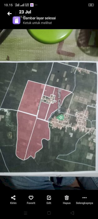 Jual sawah DI RANCAEKEK DEKAT TEGAL LUAR 80HA