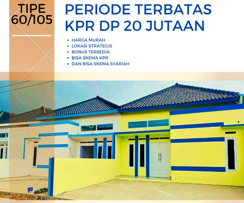 Dijual rumah murah di raja basa