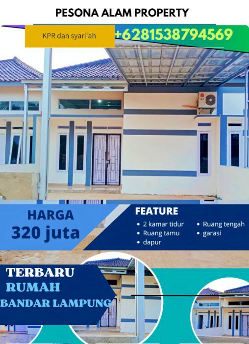 Rumah murah dijual KPR dp 20 jutaan!