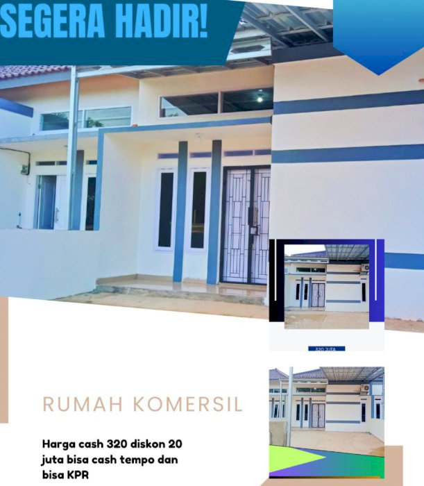 Rumah murah harga terjangkau lokasi raja basa raya