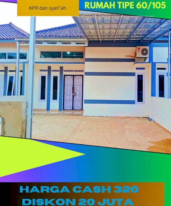 Rumah murah Komersil di bandar Lampung
