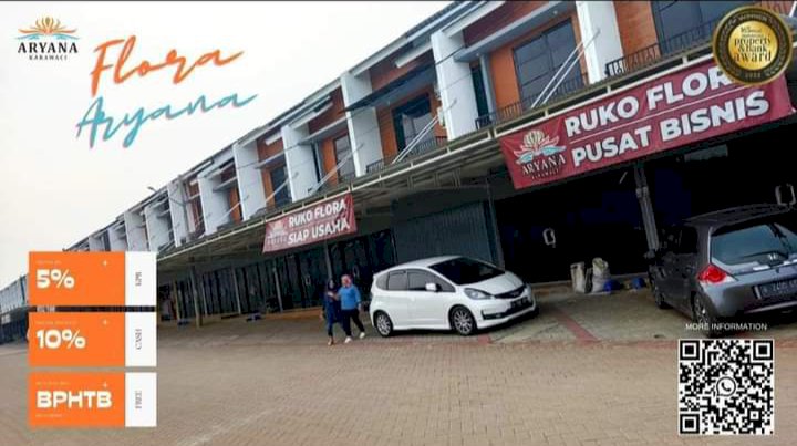 RUKO FLORA READY FREE CICILAN 6X