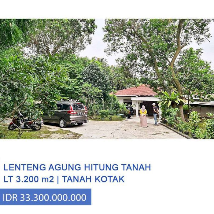 Tanah Bagus di Jl. Joe, Lenteng Agung Kec Jagakarsa, Jakarta Selatan