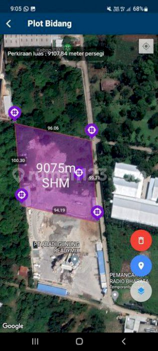 Lahan Zona Industri Termurah di Cisauk, Tangerang Selatan