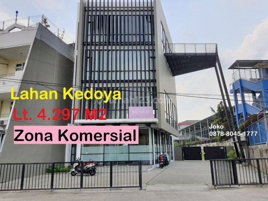 Mini Buiding Hitung Tanah Zona Komersial Jl. Surya Mandala, Kedoya,