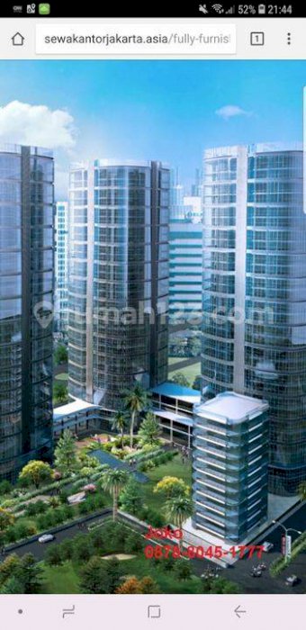 Office Space Full Furnished At Manhattan Squire Jl. Tb Simatupang,