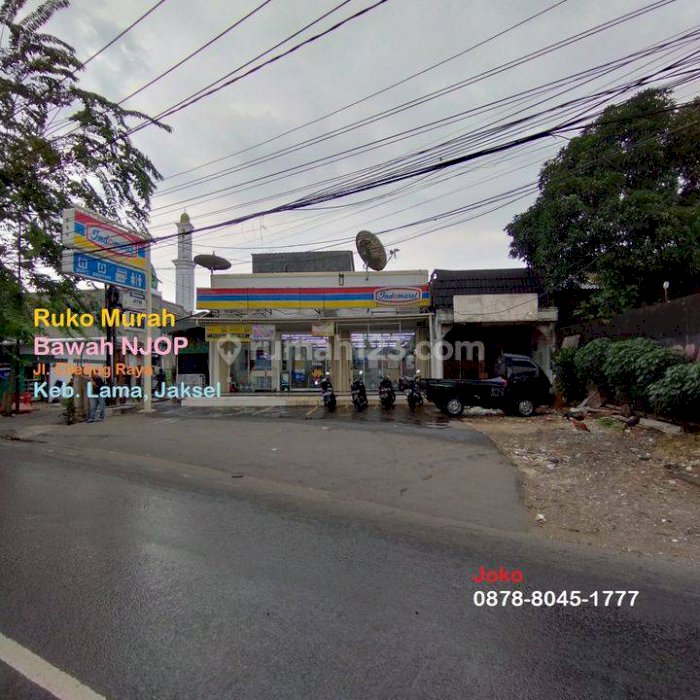 Ruko Murah Harga N J O P Area Komersial Jl. Ciledug Raya, Jaksel