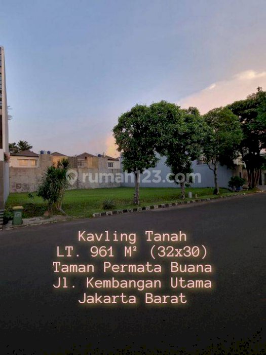 Kavling Tanah Premium di Jl. kembangan utama, Taman Permata Buana,