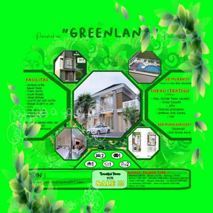 Perumahan Kediri Ngasem Greenland Gajah Mada