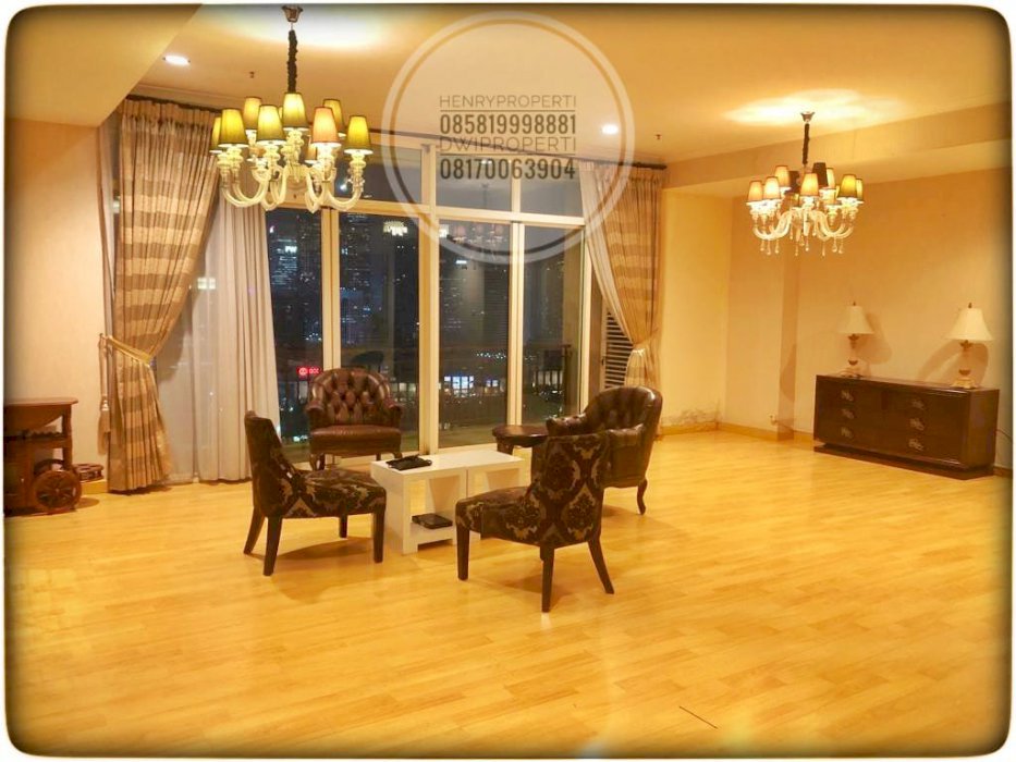disewa apartemen senayan residence 4br full furnish