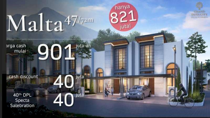 Grand duta city south of Jakarta, cluster baru Ladera