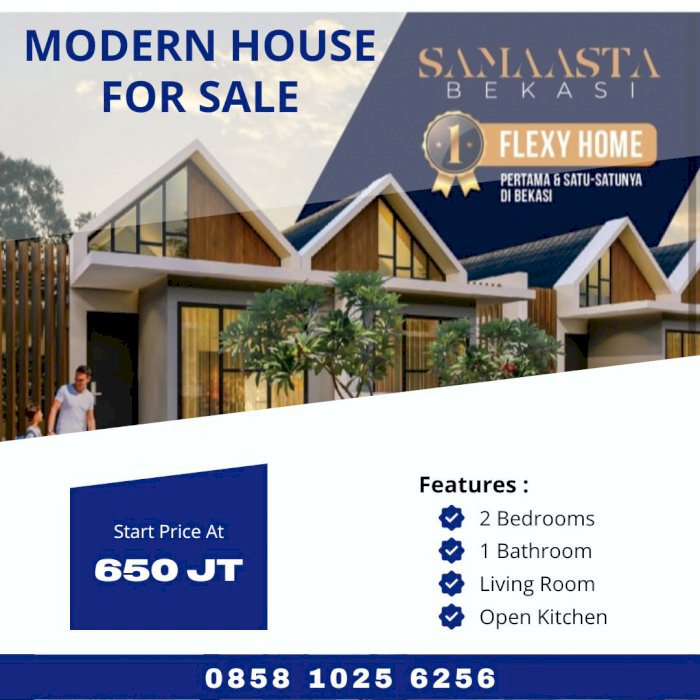 Samaasta Bekasi - Rumah Modern Tanpa Dp - Bebas Banjir