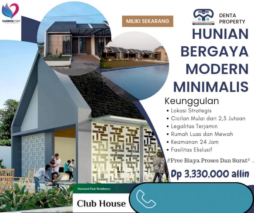 Hunian Rumah Modern Cicilan Rasa Subsidi