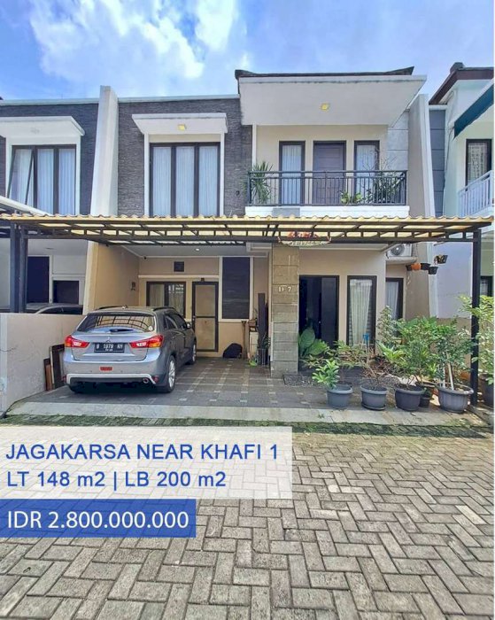 Dijual Rumah di Sekitaran Jl Khafi 1, Jagakarsa, Jakarta Selatan