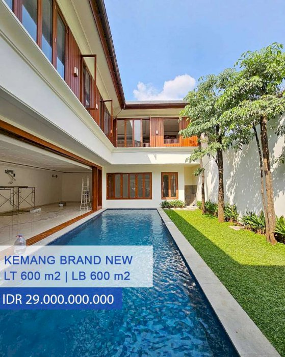 Rumah Mewah Brand New di Kemang Dalam, Jakarta Selatan