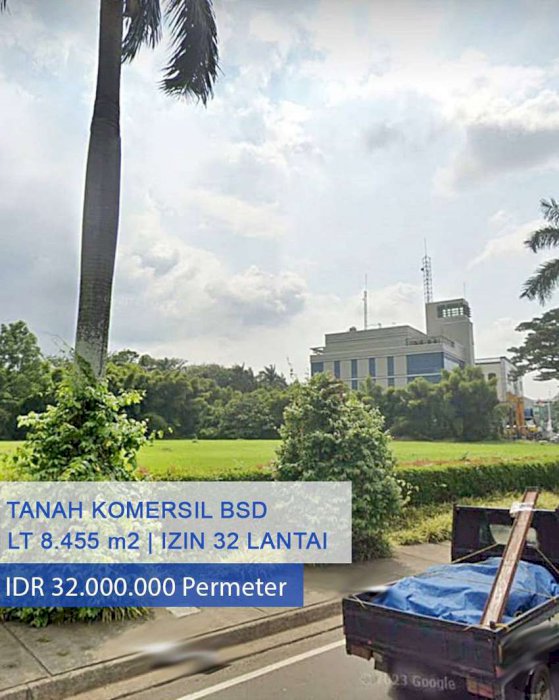 Tanah Strategis di Jl. Pahlawan seribu , BSD, Tangerang Selatan