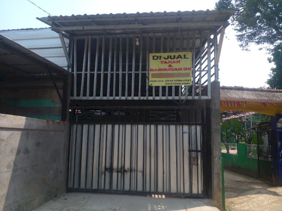 DIJUAL GUDANG, PEDURENAN GUNUNG SINDUR BOGOR JAWA BARAT