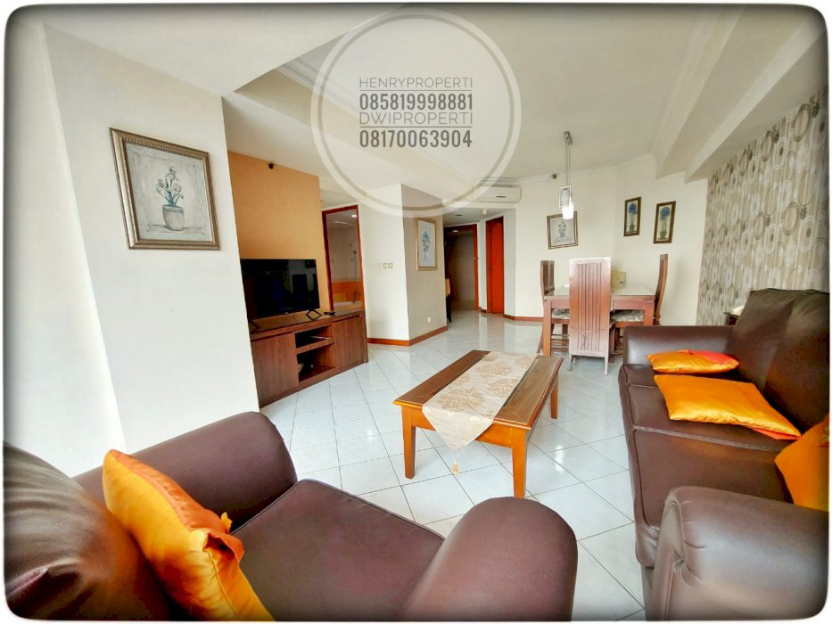 Dijual Taman Anggrek Condo Unit 2+1BR Harga Termurah City View