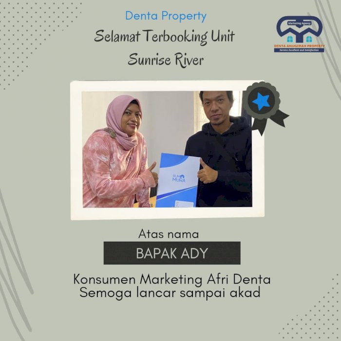 Rumah Subsidi Rasa Komersil  Sunrise river