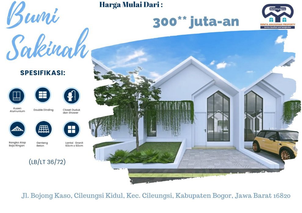 Hunian Rumah Modern Cocok untuk pasangan muda