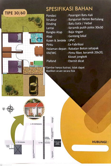 Jual Rumah Strategis di Batang, Jawa Tengah