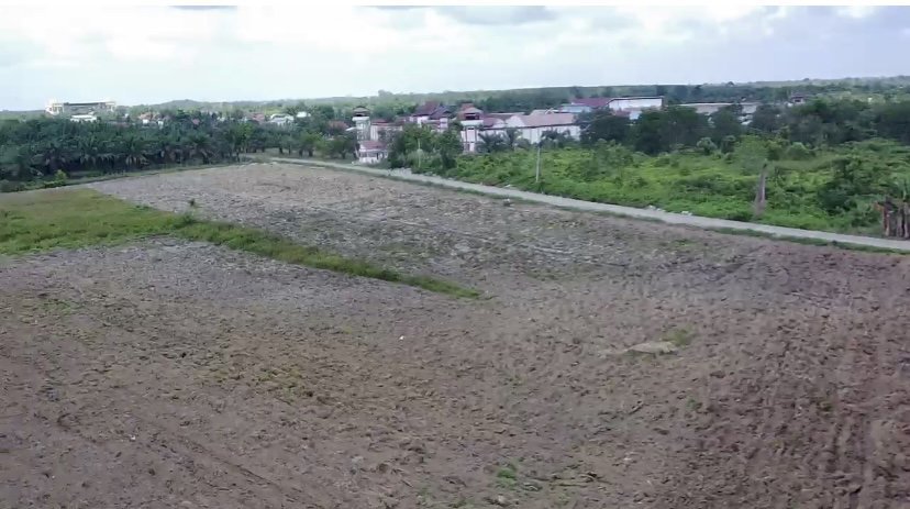 dijual tanah pinggir jalan aspal di depan lapas kabupaten sarolangun