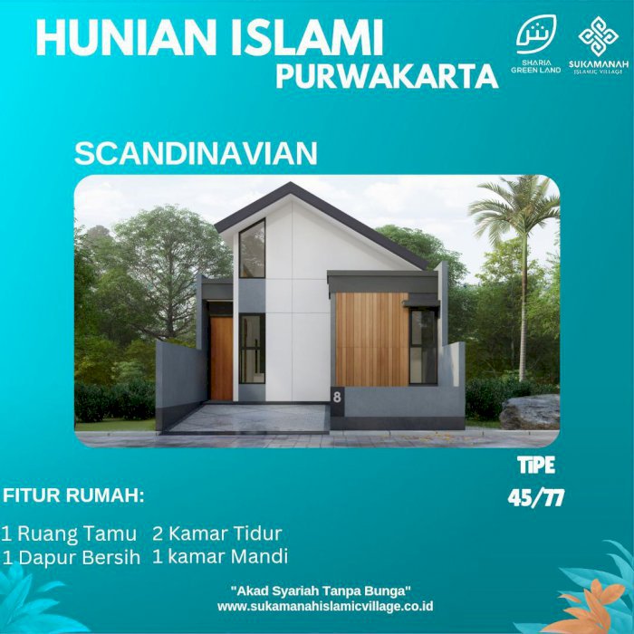 Rumah Purwakarta Lingkungan Ramah dan Harmonis