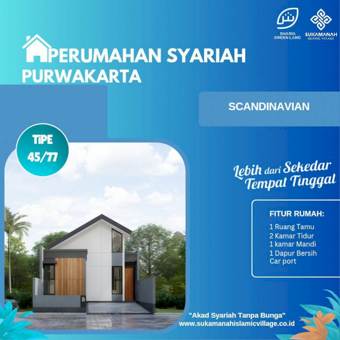 Rumah Purwakarta Investasi Terpercaya dengan Sertifikat Syariah