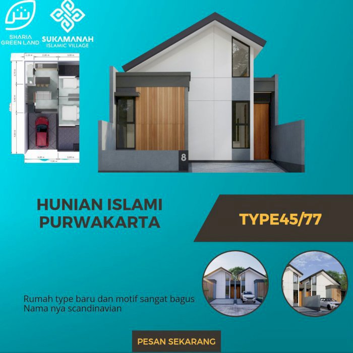 Rumah Purwakarta Nyaman dan Bersih