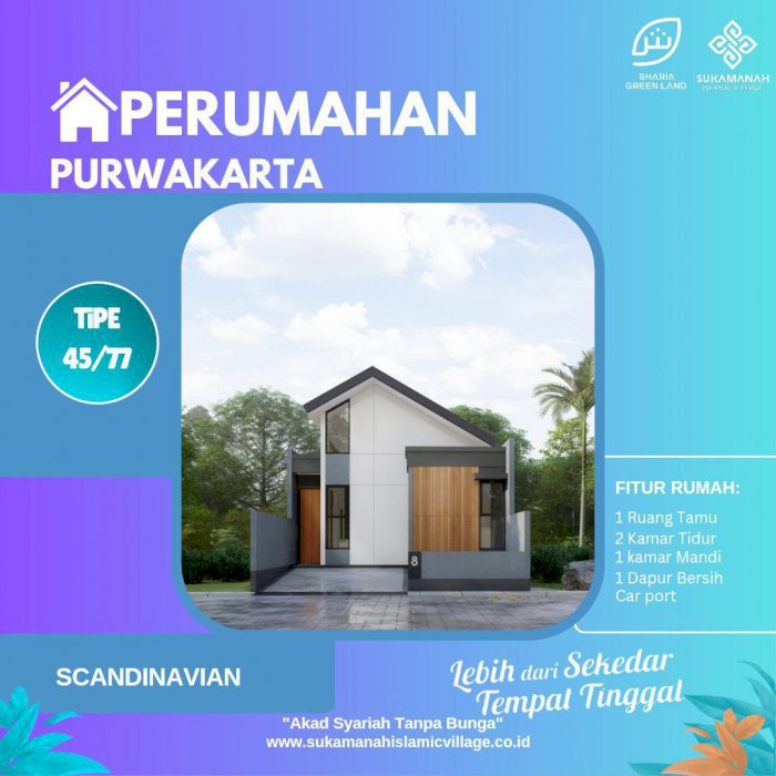 Rumah Purwakarta Berlokasi di Kawasan Strategis