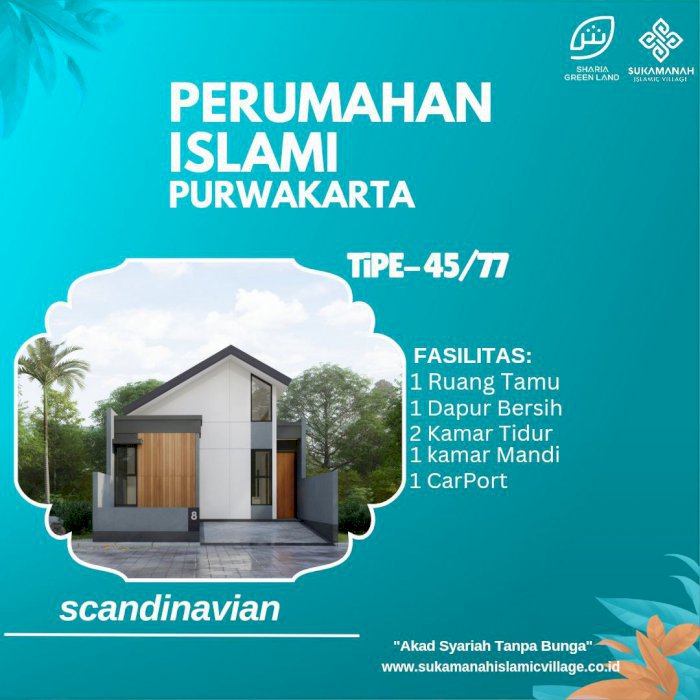 Rumah Purwakarta Suasana Islami yang Damai