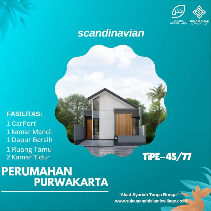 Rumah Purwakarta Nuansa Islami dan Modern