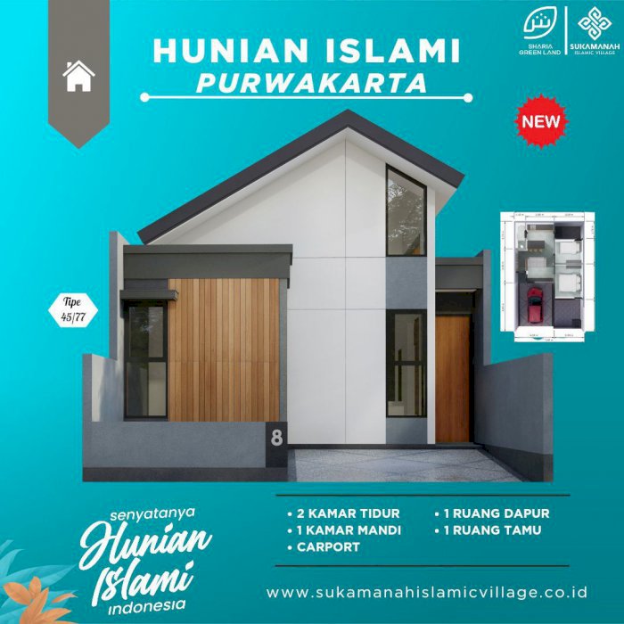 Rumah Purwakarta Fasilitas Premium dengan Pemandangan Indah