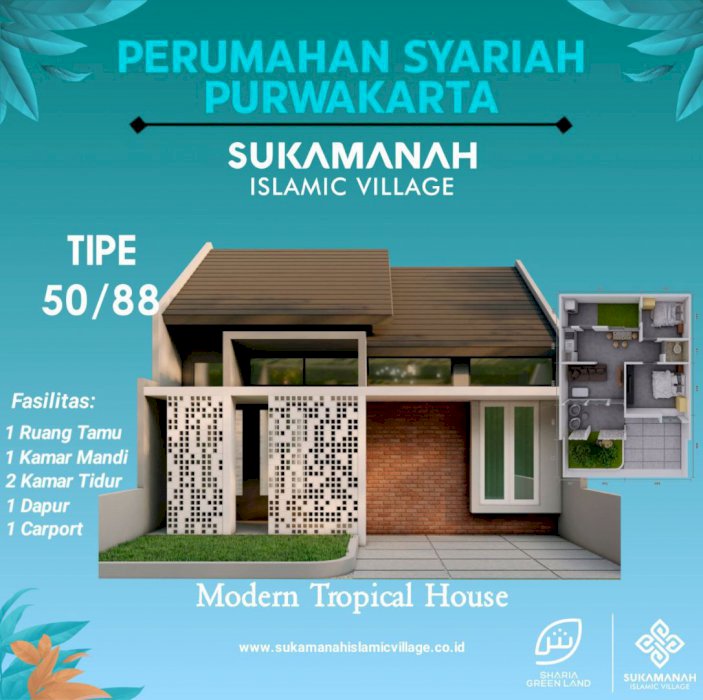 Rumah Purwakarta Suasana Islami yang Damai dan Nyaman