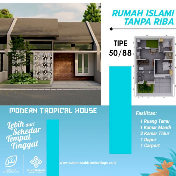 Rumah Purwakarta Fasilitas Modern dan Ramah Lingkungan