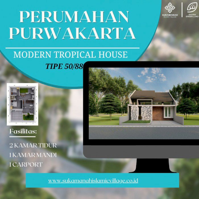 Rumah Purwakarta Cluster Syariah dengan Keamanan Terjamin