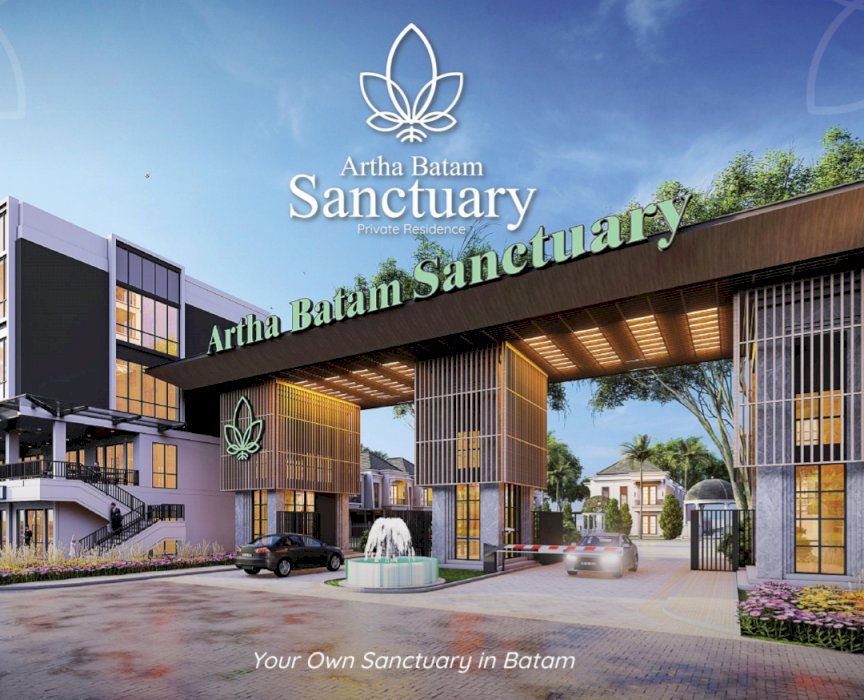 Dijual Rumah baru lokasi strategis dekat UIB di Artha sanctuary