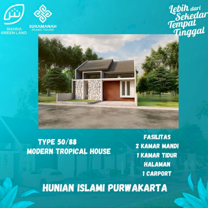 Rumah Purwakarta View Kota yang Modern