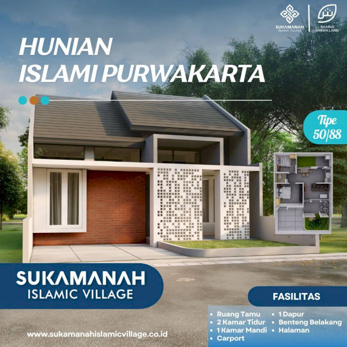 Rumah Purwakarta Investasi Menguntungkan dalam Cluster Syariah