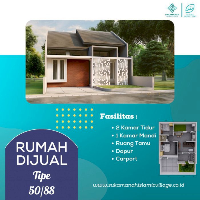 Rumah Purwakarta Fasilitas Kelas Premium dengan Konsep Islami