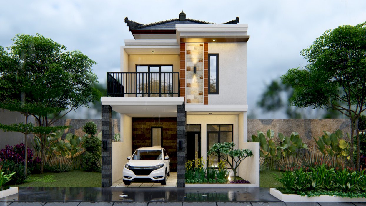 Rumah Model Bali Puri Kintamani Residence  Depok