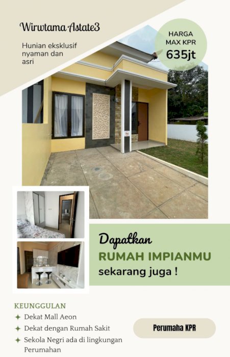 Perumahan KPR Wiratama Estate 3 Di Bekasi
