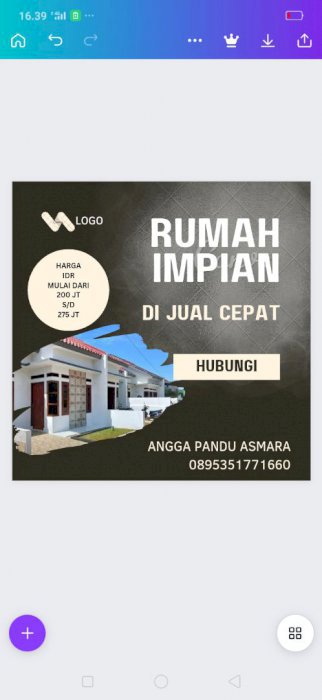 JUAL RUMAH SIAP HUNI DEKAT STASIUN