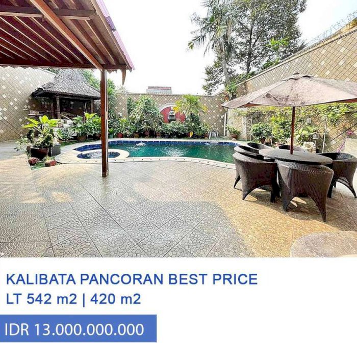 Dijual Cepat Rumah Siap Huni di Jl Kalibata Pancoran, Jaksel