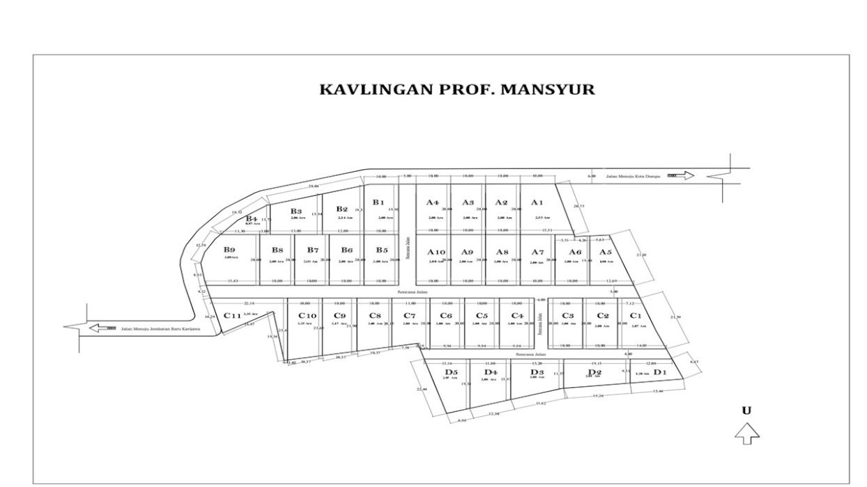 Tanah Kavling Strategis Dalam Kota Dompu